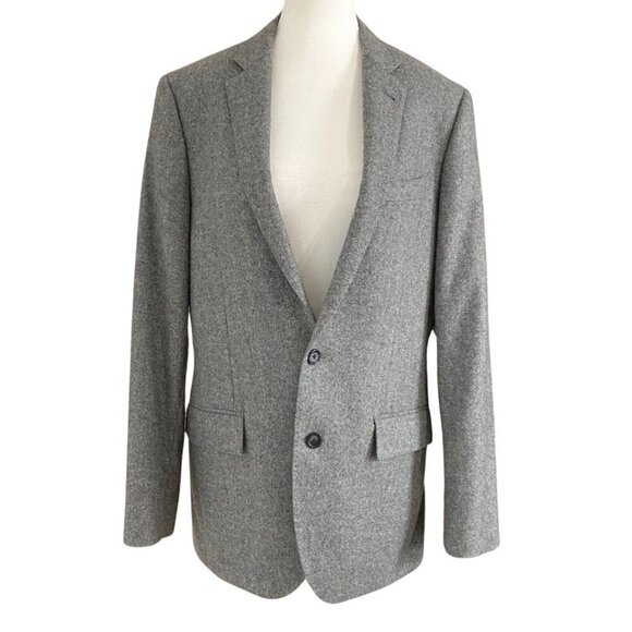 J CREW BY JOSHUA ELLIS MEN'S LUDLOW PURE CASHMERE BLAZER SUIT IN GREY - 38R - Picture 1 of 12